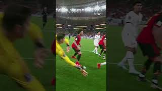 Abdelhamid Sabiri sets up win for Morocco vs Belgium with clever freekick ShortsFIFAWorldCup [upl. by Erej529]