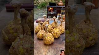 Tavuk Lolipopchicken 🐔🍗 food cooking foodie outdoorcooking recipe [upl. by Cello858]