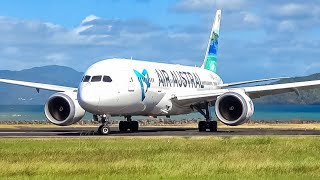 4K Amazing Scenery A Plane spotting day at Dzaoudzi airport  787 777 A330 amp 737 [upl. by Busby177]