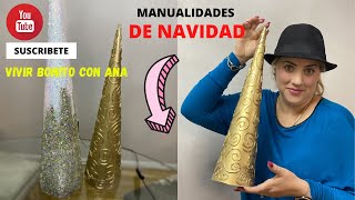 COMO HACER PINOS DE NAVIDAD [upl. by Cynthie996]