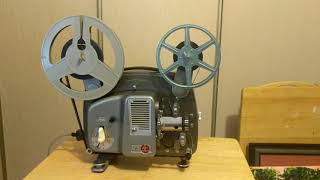 The Bolex 185 Movie Projector Short Demo [upl. by Panta]