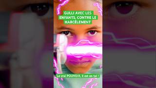 LAZ’ECLAIR la trousse épée laser 💛 GULLI avec les ENFANTS CONTRE le HARCÈLEMENT 💪🤝 shorts [upl. by Willy]