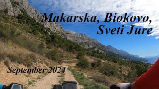 Makarska Biokovo Sveti Jure na bicykli [upl. by Nirek838]