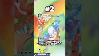 Top 5 Rainbow Rare Pokemon Cards [upl. by Enna]