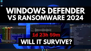 Windows Defender vs Ransomware 2024 [upl. by Kreitman]