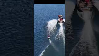 Malibu boats and hydrofoils dji lakelife watersport [upl. by Rubliw]