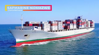 SAFMARINE NOMAZWE ⚓ Container Ship [upl. by Nomaj]