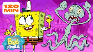 Bob Esponja  ¡Cada episodio de Bob Esponja Temporada 2 🧽  Bob Esponja en Español [upl. by Irakab]