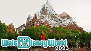 Expedition Everest 2023  Disneys Animal Kingdom Rides 4K POV [upl. by Anitsirhk904]