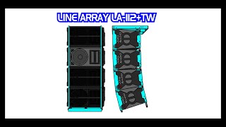 SKEMA PLAN LINE ARRAY LA 112 TW 12 INCH [upl. by Rocker353]