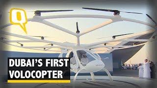 Dubai Tests its first Pilotless Air Taxi  The Quint [upl. by Lucille]