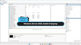 Windows Server 2025 Install amp Sysprep [upl. by Adnawot]