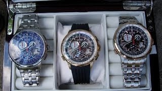 Citizen Chrono Time AT Calibre H610 BY000x EcoDrive Family Unboxing [upl. by Ettenowtna]