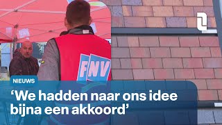 Bakstenenfabriek ligt stil vanwege staking Het is fysiek zwaar werk  L1 Nieuws [upl. by Merrell301]