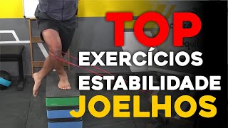 EXERCICIOS para FORTALECIMENTO do JOELHO com MINIBAND [upl. by Gisela]