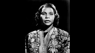 Marian Anderson  quotLet us break bread togetherquot accompanied by Franz Rupp Victor 101040A 1941 [upl. by Lorrac]