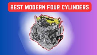 Top 10 MODERN Inline Four Cylinder Car Engines [upl. by Ace374]