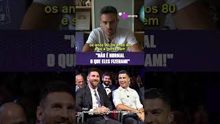 MESSI E CR7 QUEBRARAM TODOS OS PARADIGMAS DA BOLA DE OURO [upl. by Hermie]