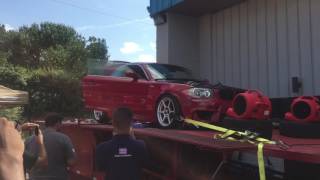 N54 Single Turbo Dyno pull 697WHP [upl. by Koller441]