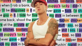 Eminem  Criminal  Rhymes Highlighted [upl. by Sharla]