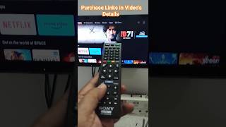 Universal Sony TV Remote Control for All Sony TV universaltvremote sukhdevshorts [upl. by Drislane]