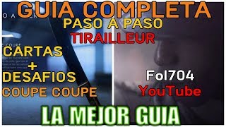 Battlefield V TODO cartas y desafios tirailleur GUIA COMPLETA historias de guerra COUPE COUPE [upl. by Aribold]