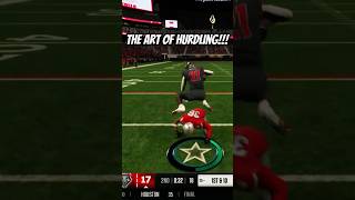 Satisfying Hurdles🏈 shorts footballshorts trending fyp viralvideo madden cfb satisfying [upl. by Ellirehs]