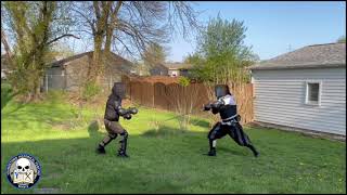 Testing Shoukat Plunderhosen  Left Handed HEMA  Longsword [upl. by Danforth922]