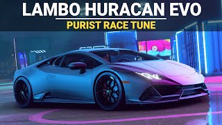 Forza Horizon 5 Tuning  2020 Lamborghini Huracan Evo  FH5 Purist Race Build Tune amp Gameplay [upl. by Divadnhoj113]