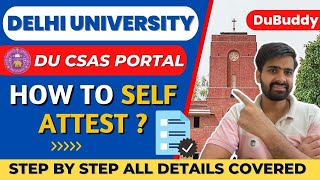 How to SelfAttest a Document  Self Attested Kaise Karte Hain  Live Demo [upl. by Descombes]