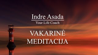 VAKARINĖ MEDITACIJA geram ir kokybiškam nakties poilsiui Teta meditacija Vakaro meditacija [upl. by Ahdar734]