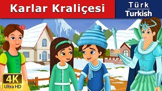 Karlar Kraliçesi  The Snow Queen in Turkish  Turkish Fairy Tales [upl. by Hibben]