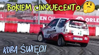 Cinquecento 11 💥 12 LETNI KIEROWCA  Palimy gumę [upl. by Nnarual]