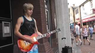 James Bell  Lights Out UFO  Busking [upl. by Ltney233]