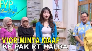 Klarifikasi Halda Disidang Di Rumah Pak RT dan Vior Kasih Tips Mencari Pacar  FYP 310124 Part 2 [upl. by Isej901]