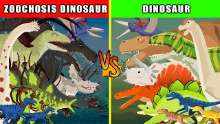 Zoochosis Dinosaurs vs Dinosaurs  Monster Animation [upl. by Camus52]