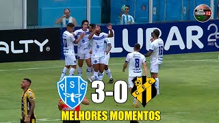 Paysandu 3 x 0 Castanhal  Melhores Momentos  COMPLETO  Paraense 2024 [upl. by Artemisa]