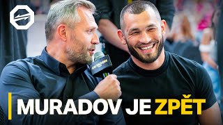 Vítej zpět MAKHMUD MURADOV se stává součástí OKTAGON MMA [upl. by Bremser]