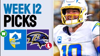 A NEW 1 WEEK 12 Picks Best Bets and More [upl. by Dianne838]