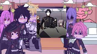 Past seraph of the end react pt 1  mikaela and yuichiro  starshum  kinda lazy  gacha  mikayuu [upl. by Norrab257]