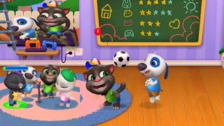 Talking Tom Friends World Tour friends happy show virl video [upl. by Roshelle]