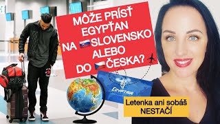 MÔŽE PRÍSŤ EGYPŤAN NA SLOVENSKODO ČESKA ✈️ LETENKA MU NESTAČÍ [upl. by Meeks]