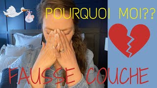 FAUSSE COUCHE CURETAGE AVORTEMENT SPONTANÉ 😭🥺 [upl. by Yrojram]