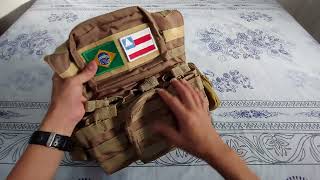 COLETE TÁTICO MODULAR COMPLETO AIRSOFT [upl. by Stace412]