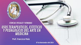 Usos terapéuticos estéticos y pedagógicos del arte en medicina [upl. by Aihsenrad588]