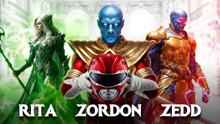 Power Rangers Zordon Rita and Lord Zedd  FULL STORY [upl. by Lilllie]