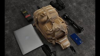 Versatile Tactical Sling Backpack [upl. by Dey186]