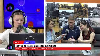 Dario Cocco y Anahi Raffaelli  Directivos SEOM  Hoy es el día del Empleado Municipal [upl. by Geraud686]