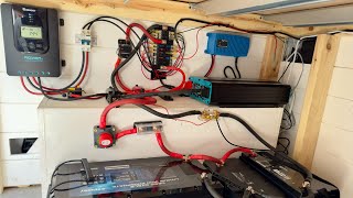 Brief Electrical System Overview in DIY CamperVan Build [upl. by Kolva]