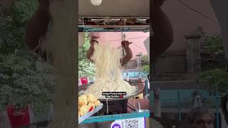 Unique preparation of egg noodles🤤❤️egg noodles chowmein streetfood foodie shorts shortsfeed [upl. by Penrod761]